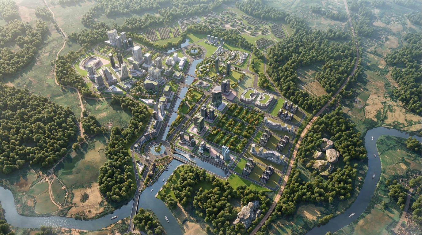 Business District — Commercial & Office Hub